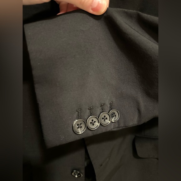 Murano Men’s Black Performance Blazer Jacket XL - Picture 4 of 12